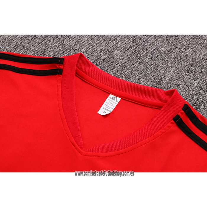 Chandal del Manchester United 22-23 Manga Corta Rojo